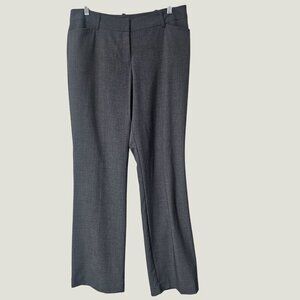 Worthington Womens Charcoal Gray Perfect Dress Pants Trouser Size 8
